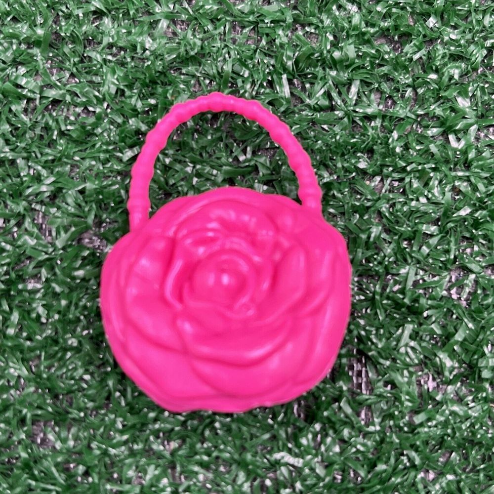 Ever After High Briar Beauty Purse Legacy Day Doll Pink Rose Bag Only Plastic